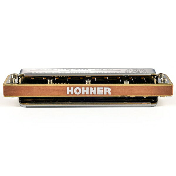 Joshin web 家電とPCの大型専門店のホーナー Marine Band Deluxe（A♭m調） 10穴ハーモニカ 2005/20-Aフラ-P HOHNER MARINE BAND SERIES｜アングル3