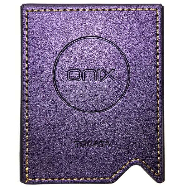 Joshin web 家電とPCの大型専門店のオニキス デジタルオーディオプレーヤー ONIX XM2用マグネティックケース(パープル) XM2CASE-PURPLE｜アングル2