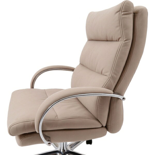 関家具 デスクチェア グラント(ブラック) ロータイプ 合成皮革 456301 [456301] [3]