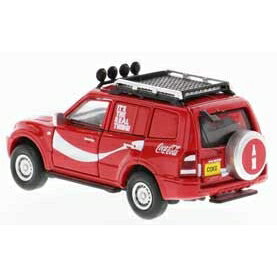 Coca-Cola Collectibles 1/64 Coca-Cola 三菱 パジェロ 2001【464100】 ミニカー