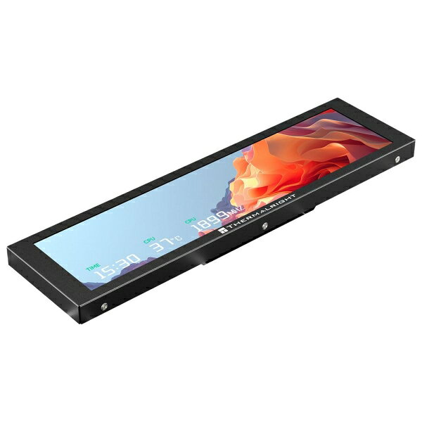 Thermalright｜サーマルライト Trofeo Vision 9.16 LCD Black 9.16インチIPSディスプレイ搭載ガジェット（ブラック） TH-TV916LCD-BK jism-14840495 Joshin web 家電とPCの大型専門店 サンプル画像2