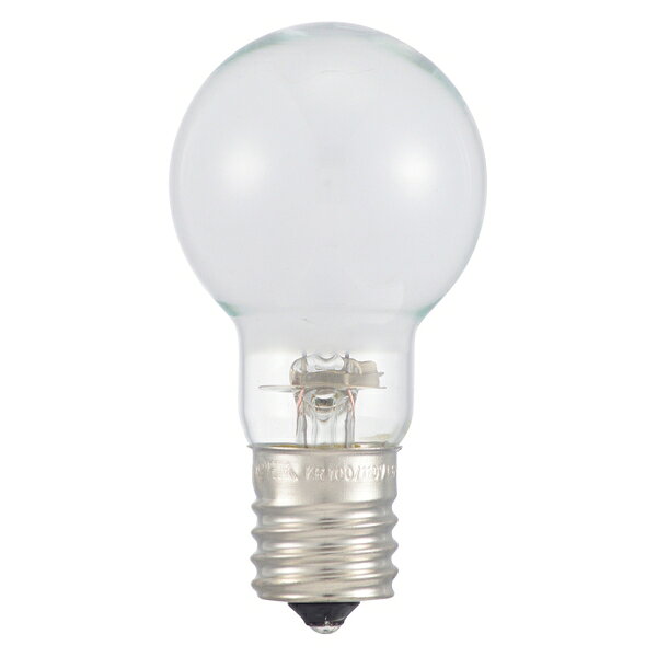 オーム ミニクリプトン球 40W形 E17 ホワイト【2個セット】 LB-PS35L40W-2P OHM [L...