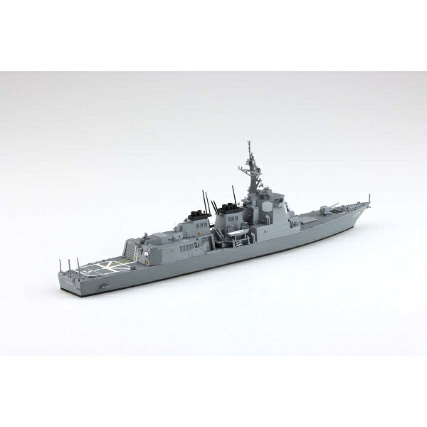 Joshin web 家電とPCの大型専門店のアオシマ 1/700 ウォーターライン No.21 海上自衛隊 護衛艦 あたご プラモデル｜アングル2