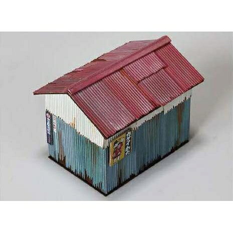 Joshin web 家電とPCの大型専門店の［鉄道模型］梅桜堂 ST-043-83U トタン小屋A【1/83スケール】｜アングル2
