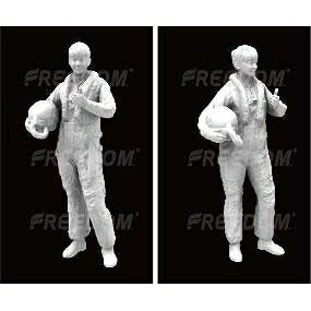 フリーダムモデルキット 1/48 中華民国空軍 女性パイロット(F-CK-1C /F-16用)【FRE...