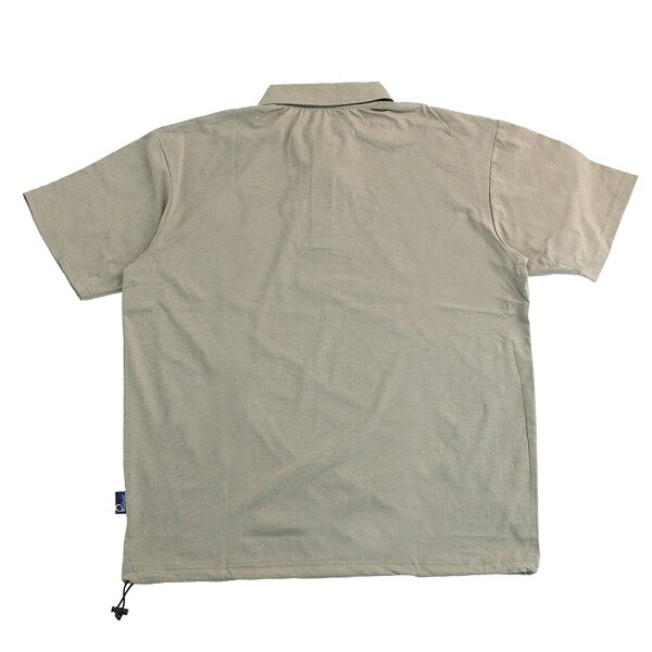 Joshin web 家電とPCの大型専門店のPenfield(ペンフィールド) PTT ハイキングクマワッペン ポロシャツ（ベージュ・サイズ：L） 20263264-BEI-L｜アングル2
