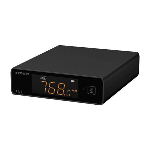 TOPPING コンパクトデスクトップDAC（ブラック） E50-2BK TOPPING