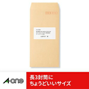 エーワン パソコンプリンタ＆ワープロラベル A4判 12面 20シート A-one 28179 3