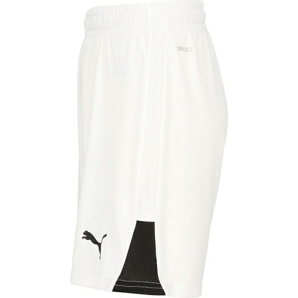 プーマ TEAMLIGA ショーツ JR（PUMA White・サイズ：120） PJ-707343-04-120