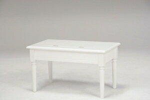HAGIHARA(萩原) 2WAYコスメテーブル(ホワイト・幅70×奥行40×高さ40cm) MT-6558WH [...