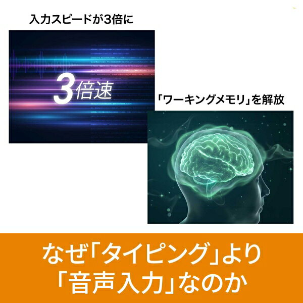 Joshin web 家電とPCの大型専門店のソースネクスト いきなりAI 音声タイピング(無期限) 【シリアルコード版】 ※パッケージ版 イキナリAIVT｜アングル3