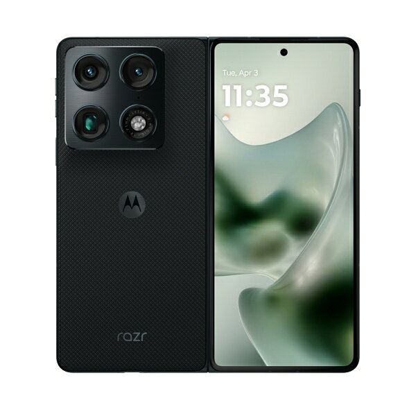 Joshin web 家電とPCの大型専門店のMotorola（モトローラ） motorola razr fold（12GB/256GB）− ブラッケンドブルー（SIMフリー版） PBAX0070JP｜アングル2