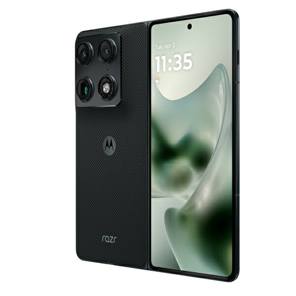 Joshin web 家電とPCの大型専門店のMotorola（モトローラ） motorola razr fold（12GB/256GB）− ブラッケンドブルー（SIMフリー版） PBAX0070JP｜アングル3