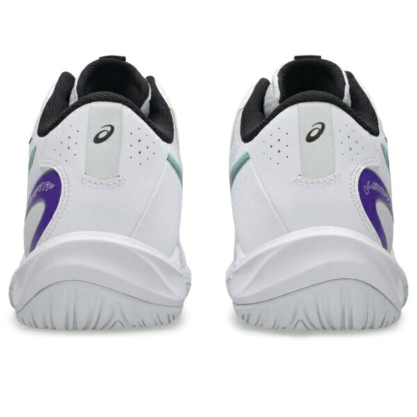 Joshin web 家電とPCの大型専門店のアシックス ユニセックス バレーボールシューズV-SWIFT　FF　MT　5（WHITE/BLACK・サイズ：24.0） 1053A072-102-24.0 asics｜アングル2