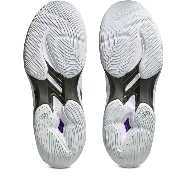Joshin web 家電とPCの大型専門店のアシックス ユニセックス バレーボールシューズV-SWIFT　FF　MT　5（WHITE/BLACK・サイズ：24.0） 1053A072-102-24.0 asics｜アングル3