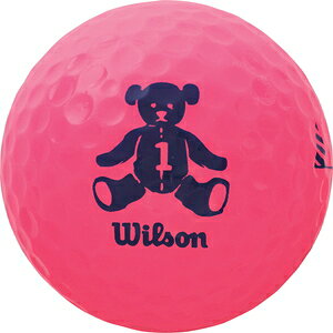 ウイルソン BEAR 4 1ダース 12球入り（ピンク） BEAR4-PK-12P WILSON BEAR 37335 ...