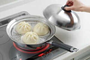 ヨシカワ 蒸しプレート　24〜26cm用 YJ2611(ヨシカワ) [YJ2611ヨシカワ]