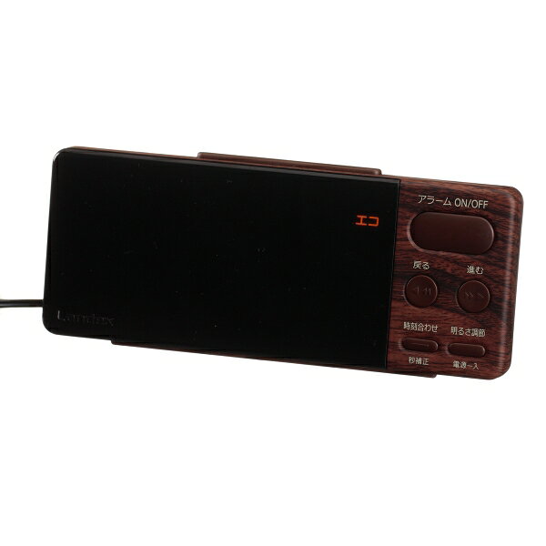 ランデックス 目覚まし時計 エコライン YT5200 [YT5200]【返品種別A】 [2]