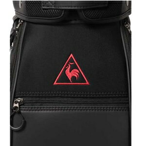 QQBRJJ01W-BK00 ルコック キャディバッグ (ブラック) le coq sportif GOLF