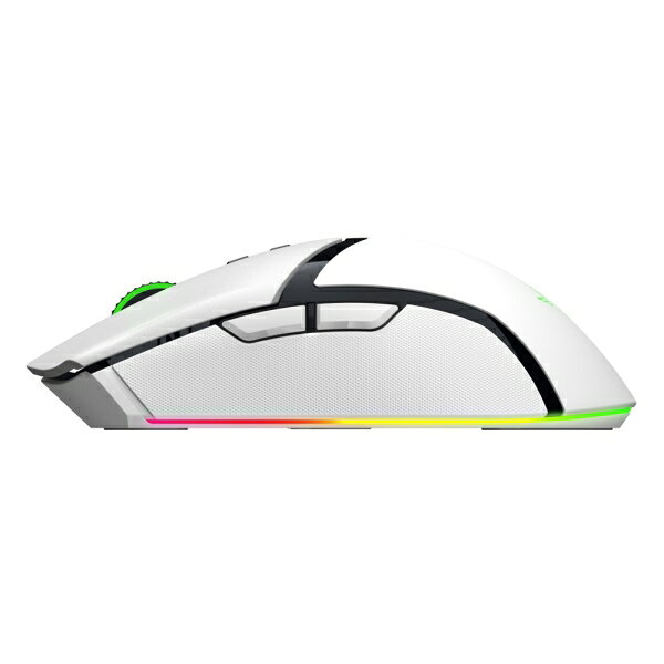 Joshin web 家電とPCの大型専門店のRazer｜レイザー 【国内正規品】ゲーミングマウスマウス Cobra Pro (RGB対応 高性能小型ワイヤレス White Edition) RZ01-04660200-R3A1｜アングル3