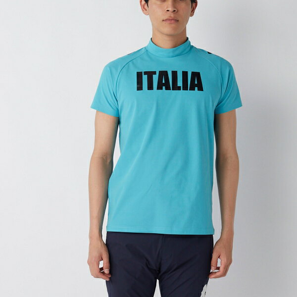 KAPPA メンズトラックトップ（アウター） オミニロゴ モックネック半袖Tシャツ 3L TQ 6156083LTQ
