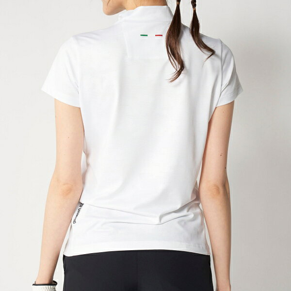 Joshin web 家電とPCの大型専門店のKAPPA レディースTシャツ 半袖ハイネック柄 LL WT 626629LLWT｜アングル3