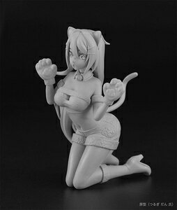Joshin web 家電とPCの大型専門店のハセガワ 1/12 たまごガールズ コレクション No.16 “ルーシー マクドネル”（ネコ耳）【SP485】 未塗装レジンフィギュア｜アングル3