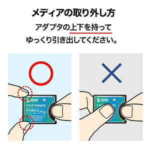サンワサプライ SDXC用CF変換アダプタ ADR-SDCF1N