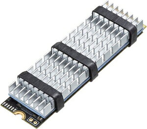 Joshin web 家電とPCの大型専門店のサンワサプライ M.2 SSD用ヒートシンク（シルバー） SANWA SUPPLY TK-HM5S｜アングル3