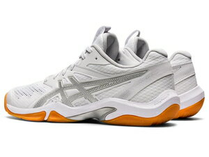 1072A072-101-24.5アシックスバドミントンシューズ(White/PureSilver・サイズ:24.5cm)asicsGEL-BLADE8