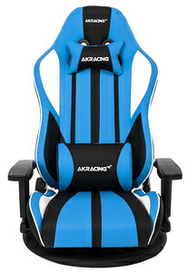 AKRacing（エーケーレーシング） ゲーミング座椅子（ブルー） AKレーシング 極坐 V...