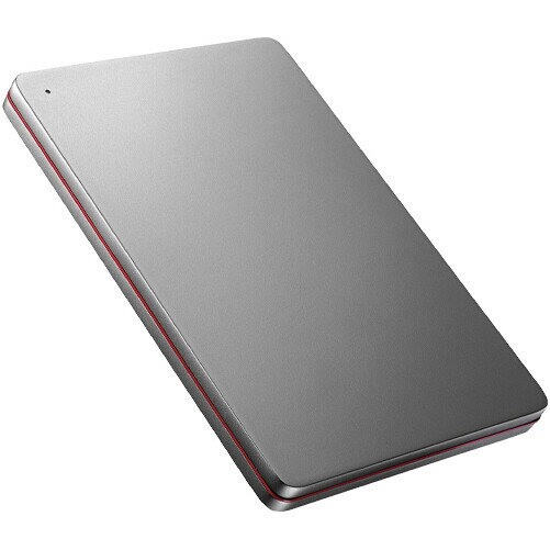 アイ・オー・データ機器｜I-O DATA USB 3.2 Gen 1(USB 3.0)対応 ポータブルハードディスク「カクうす」1TB(Black×Red) HDPX-UTSC1K - Image 2