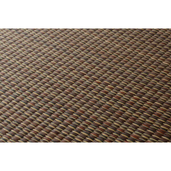 HAGIHARA(萩原) アジアンテイストの軽量置き畳　南風　同色6枚セット（幅82×奥行82×厚み2.5cm・ブラウン） ナンプウ8282BR6P [ナンプウ8282BR6P]