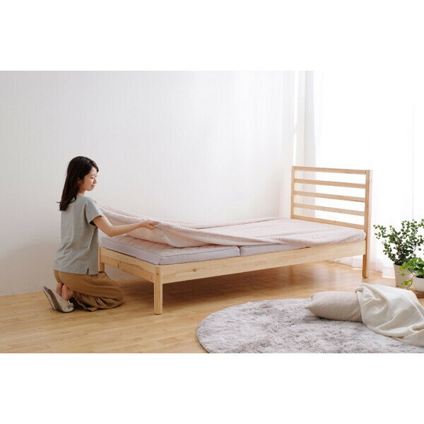 アイリスオーヤマ エアリーマットレス Softe(厚さ:8cm)シングル AMSF80-S IRIS Airy [AMSF80S] [3]