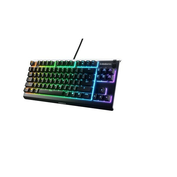 SteelSeries（スティールシリーズ） テンキーレスゲーミングキーボード Apex 3 TKL...