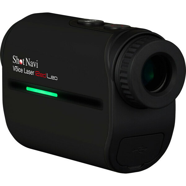 ショットナビ レーザー距離計測器 Voice Laser Red Leo(ブラック) VOICELASER-REDL...