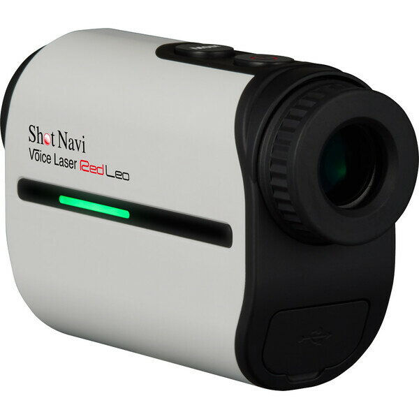 ショットナビ レーザー距離計測器 Voice Laser Red Leo(ホワイト) VOICELASER-REDL...