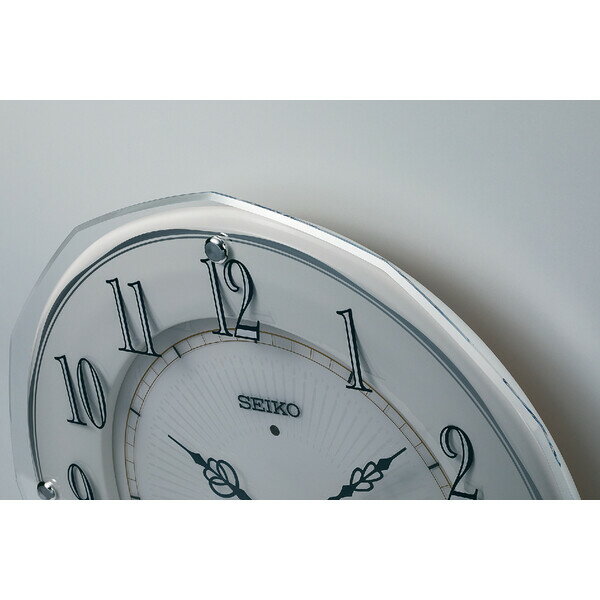 セイコー 電波掛け時計 SEIKO 電波スタンダード掛け時計 KX-269-W [KX269W]【返品種別A】