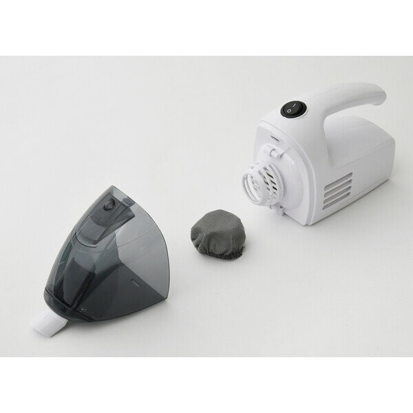 YAMAZEN ハンディクリーナー乾電池式 ZHJ-340-W 【掃除機】YAMAZEN [ZHJ340W]