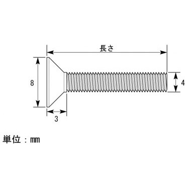 ������ �ޥ�����������������åץӥ���M4XP0.7X12mm�ʥ���С���2������ 0900-043-02101 KITACO