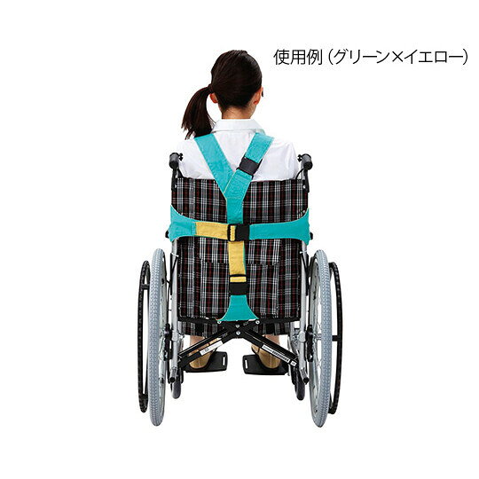 Joshin web 家電とPCの大型専門店のフットマーク 車いす用ワンタッチベルト（パープル×モカ） 403654-132(0-2446-53 FOOTMARK キーパーII [4036541320244653]｜アングル2