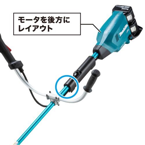 マキタ 充電式草刈機 ループハンドル (36VバッテリーBL1860B×2本・2口急速充電器DC...