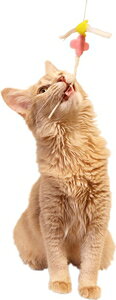 猫じゃらし　ねこじゃらし　猫用おもちゃ 紙ひもびょんびょん ペッツルート カミヒ...