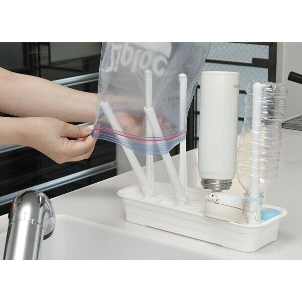 イノマタ化学 ポタ・ペット(ホワイト) #53 inomata 水切り　水きり [53イノマタ] 3