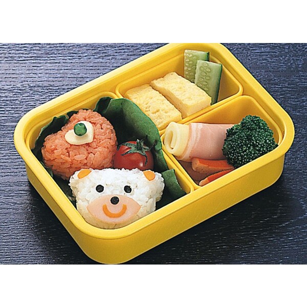イノマタ化学 なるほど押し型 プチ(ナチュラル) #1506 inomata おにぎり型　おし型　お弁当　ピクニック　キャンプ [1506イノマタ] jism-13512295 Joshin web 家電とPCの大型専門店 サンプル画像3
