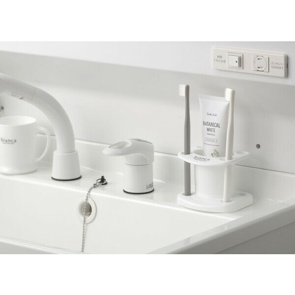 イノマタ化学 ビアンカ 歯ブラシスタンド(ホワイト) #2141 inomata [2141イノマタ]