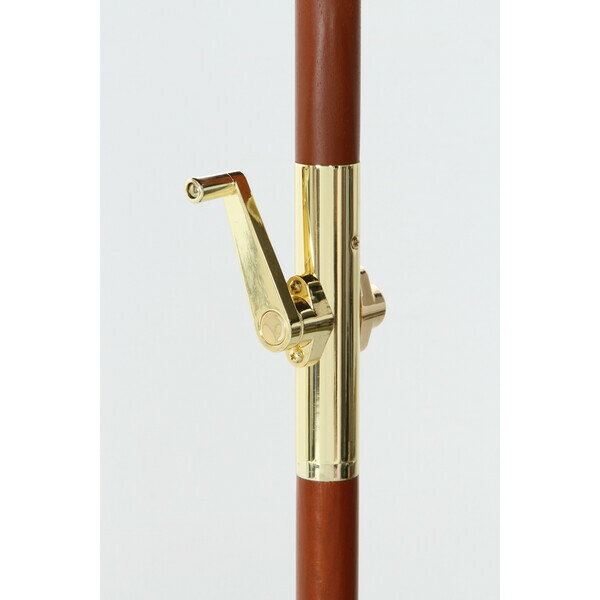 不二貿易 木製パラソル 270cm(ブラウン) 60164