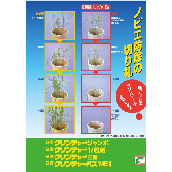 日産化学 除草剤 クリンチャーEW 100ml NK-2057455 水稲用除草剤 シハロホップブチ...