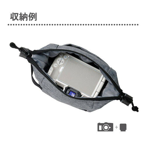 ハクバ レニュー インナーポーチ S カメラバッグ（ヘザーグレー） SCH-REIPSHG HAK...