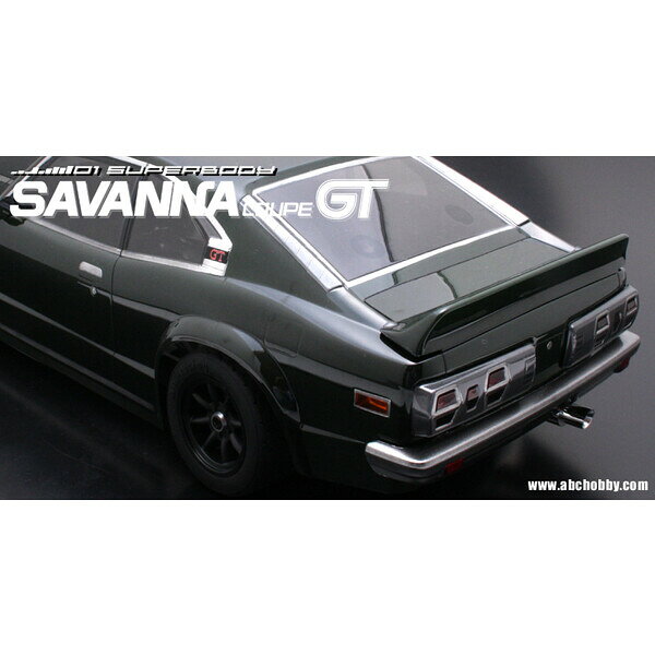 Joshin web 家電とPCの大型専門店のABCホビー 1/10 電動RCカー用 01スーパーボディ マツダ・サバンナクーペGT【67095】 ラジコン用｜アングル2